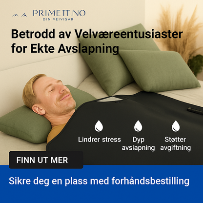 PrimeFit™ | Infrarød Detox Saunateppe